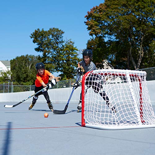 Mini Steel Hockey Goal 28 x 20 Inches - Indoor & Outdoor Practice