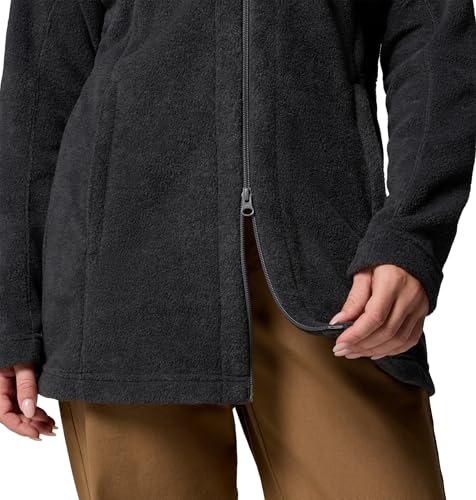 X-Large Columbia Women's Benton Springs II Long Hoodie Charcoal Heather