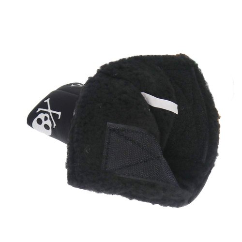 Seacloud Golf Head Cover Blade Putter Cover Skull Pattern Wtih V- Headcover Black
