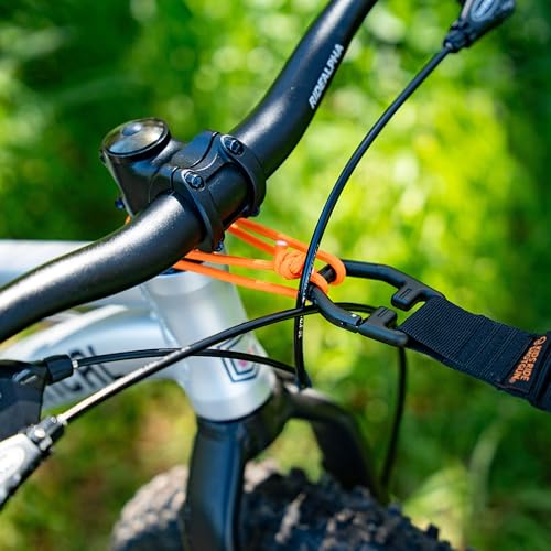 Quick Fit MTB Tow Rope Black for Kids & Adults | 500lb Load Capacity