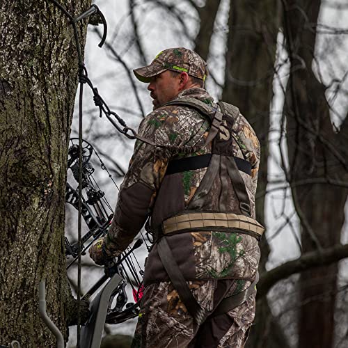 Summit Treestands Men's Pro Safety Harness Large Green - Hunting Gear