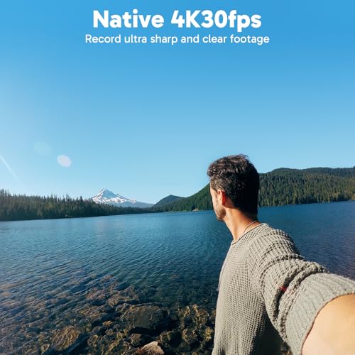 AKASO V50X Action Camera 4K/30fps Waterproof with Touch Screen & Accessories (No MicroSD)