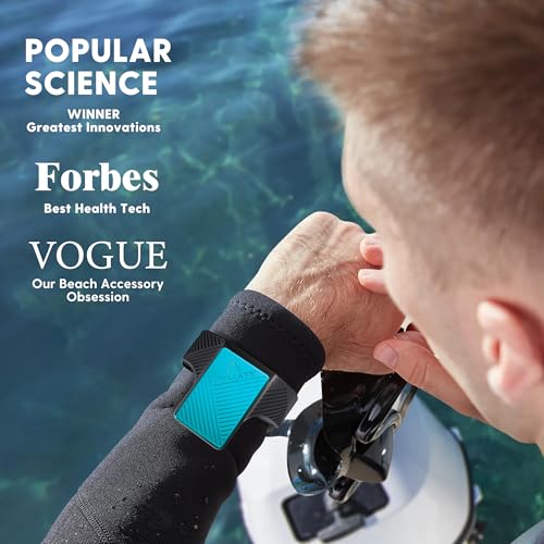 Magnetic Shark Deterrent Bracelet Waterproof Silicone Band for Surfing & Swimming