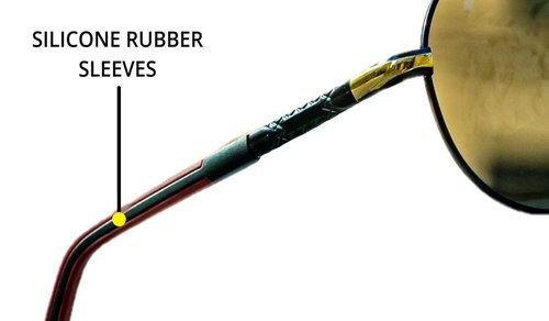 Olwen XXL Navigator Sunglasses For Large Heads (Polarized), Extra Large, Big and Tall, XL + Free Hard Case