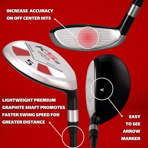 Majek Golf Hybrid #5 Senior Flex Right-Handed Utility Club