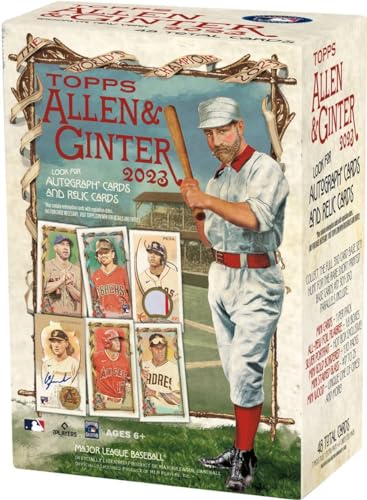 2023 Topps Allen & Ginter Baseball Card Value Box - 8 Packs of Collectible Cards