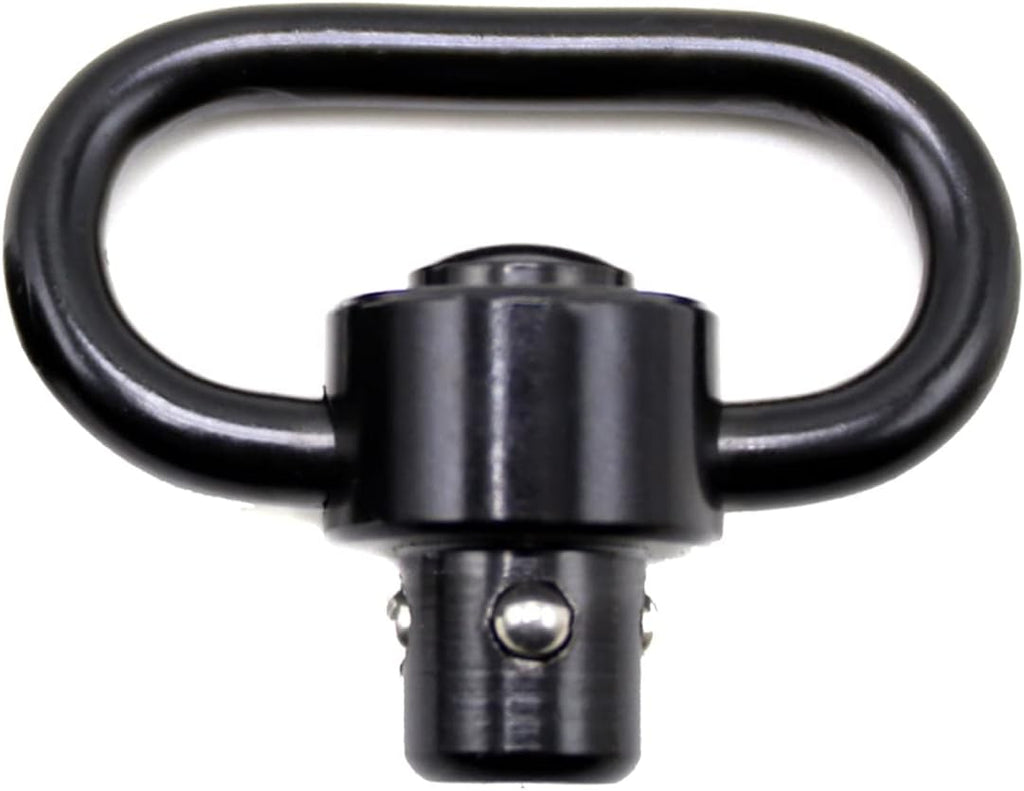 Smith's Sling Swivel - 1.25'' Heavy Duty Quick Detachable Push Button | Black Finish