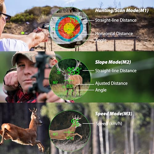 Gogogo Sport Vpro GS06 Hunting Rangefinder 1200 Yards Green Display