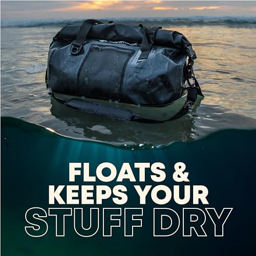 Earth Pak Waterproof Dry Bag Duffel 120L Black for Marine Boating Kayaking