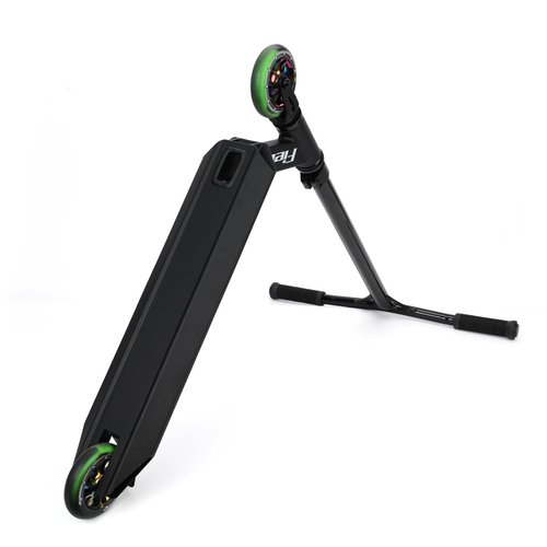 Aulonda Freestyle Trick Scooter – Pro Stunt Scooter for Beginners, Kids 6 Years+, Teens & Adults – Durable Kick Scooter for Skate Park & Street Use (Black)