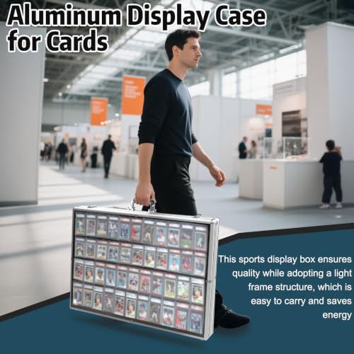 Silver Aluminum Locking Trade Show Display Case Large Tabletop Showcase