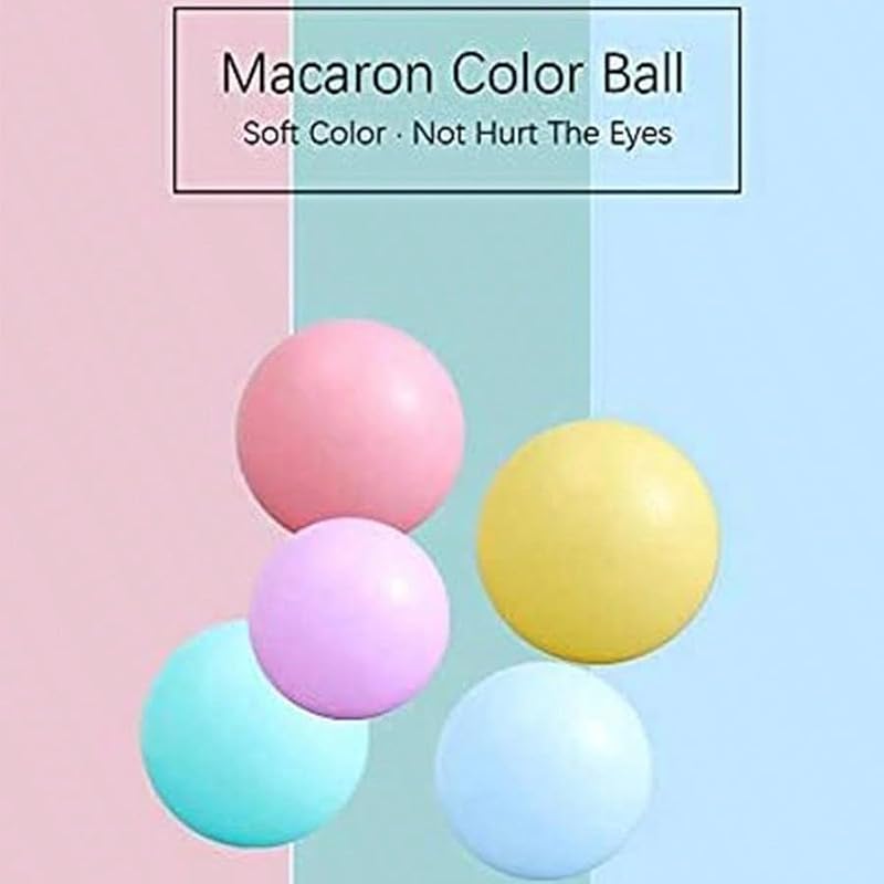 A-White 2.15 Inch Plastic Ball Pit Balls for Toddlers - Pack of 500