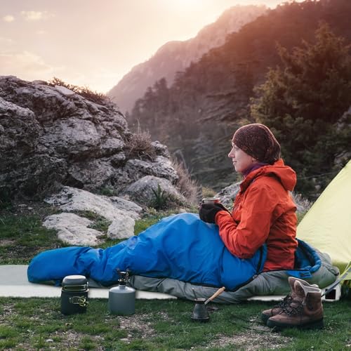 Outvita 75x25x3 Inch Portable Camping Memory Foam Mattress with Pillow, Gray