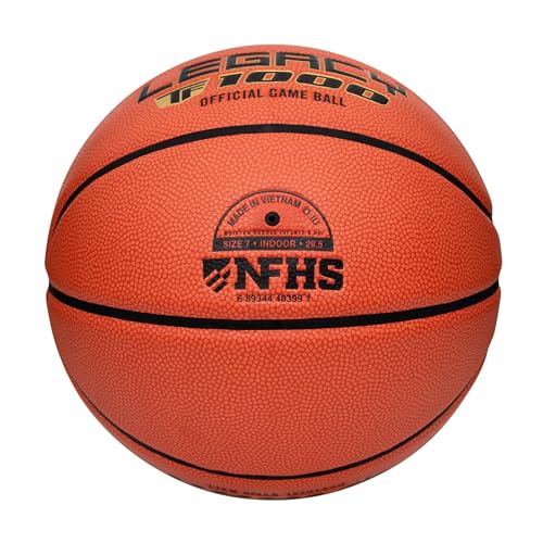 Spalding Legacy TF-1000 NFHS Official Size 7 Indoor Basketball 29.5" Orange