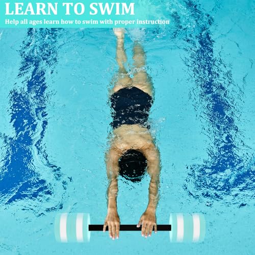 Shappy 4 Pcs Water Dumbbells Set for Pool Exercise - 30 Inch EVA Foam Hand Weights in 4 Colors