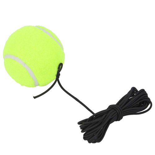 fosa1 Training Tennis Ball, Tennis Ball with Elastic Rubber Rope, Indoor Outdoor Sports Training Training Ball Tennis Ball, for Beginners Advanced Tennis Players