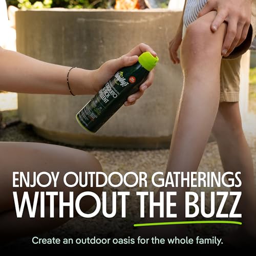 Mosquito & Tick Bug Repellent Spray 6 fl oz Pack of 2 - Plant-Based, Long-Lasting Protection