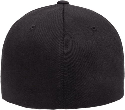 Flexfit Wooly Combed Premium 6-Panel Baseball Cap - Stretch Fitted | Available in Bulk