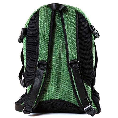 Dime Bags Classic Hemp Backpack - Forest Edition, All-Gender, Airtight, Durable