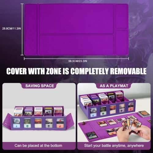 Kabinka MTG Card Storage Box with Commander Display Art Printing A1-Art / 3900+ Capacity