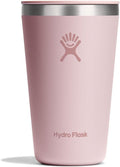 Hydro Flask Insulated Travel Mug - 16 Oz Stainless Steel Coffee Cup in Trillium Pink