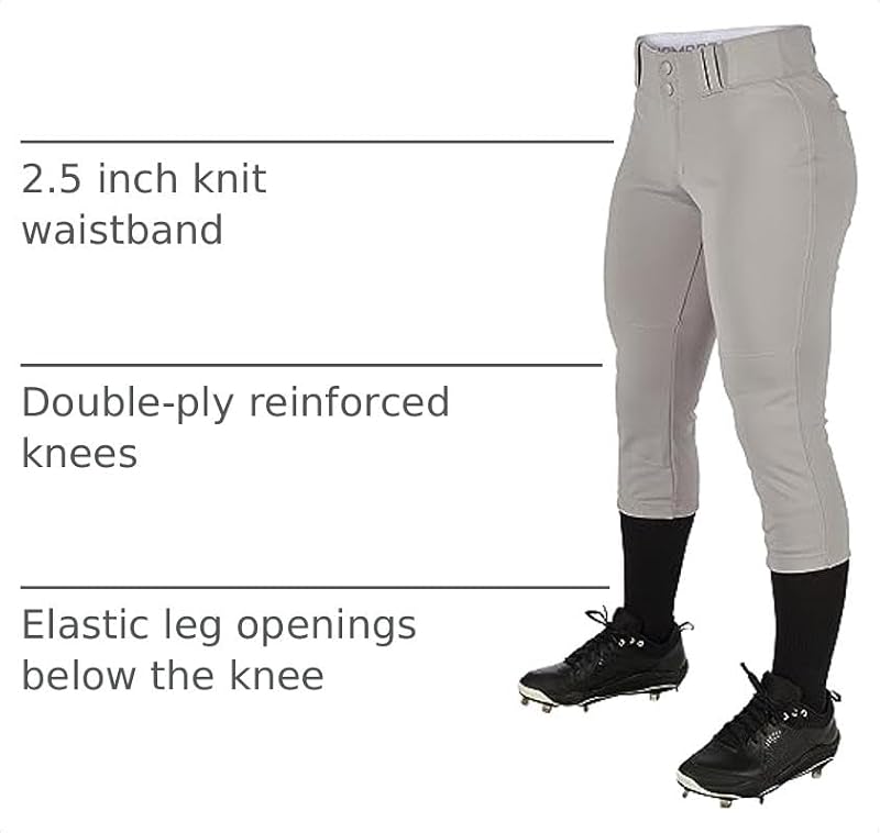 Champro Women's Tournament Traditional Low-Rise Softball Pants
