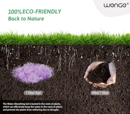 Wenge Urine Absorbent Solidifier with Lavender Scent - 180 Uses, Portable Toilet Gel