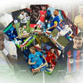 Soccer Trading Card Set - 32 Mixed 2024 Cards for Fans & Collectors