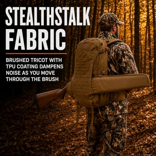 Lone Trail SB1 Silent Hunting Backpack with Bow & Rifle Carry System 25L
