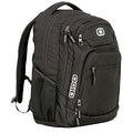 Lightweight Carry-On Backpack for Commuting and Travel - Black/Silver