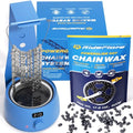 RideFlare Bicycle Chain Wax Melting System – Low Friction Chain Lubrication Kit