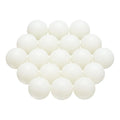 M METERXITY Nylon Precision Bearing Balls - 20-Pack Solid Plastic Balls, 0.75In (19.05mm) for DIY Crafts