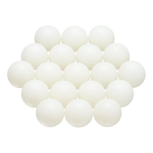 M METERXITY Nylon Precision Bearing Balls - 20-Pack Solid Plastic Balls, 0.75In (19.05mm) for DIY Crafts