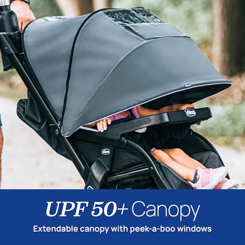 All-Terrain Jogging Stroller with Adjustable Suspension - Chicco Activ3 Eclipse