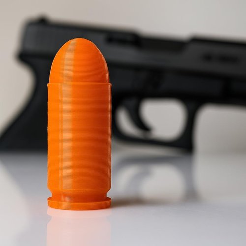 .40 S&W Snap Caps | Inert Dummy Rounds for Dry Fire Training - Durable & Reusable - High Visibility - 5/10/20 Pack