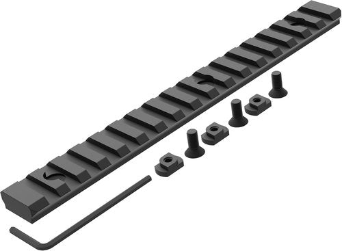 MK17 | 17-Slot Aluminum Mlok Picatinny Rail Mount - Includes T-Nuts, Screws & Hex Wrench