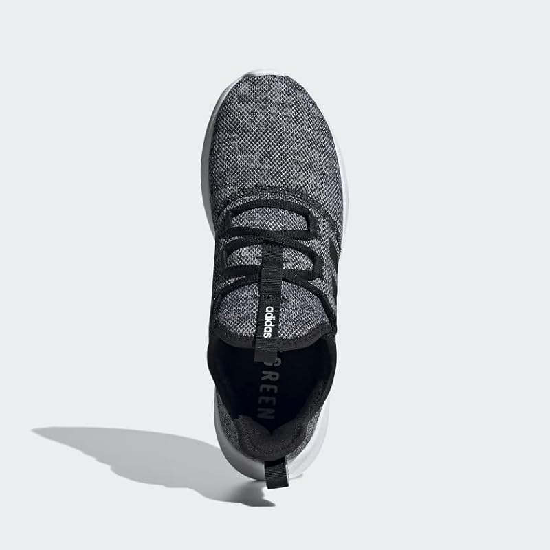 adidas Women's Cloudfoam Pure Running Shoes - Black/White, Size 7.5
