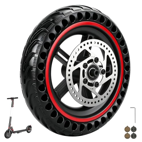 8.5 Inch Electric Scooter Wheel with Rim and Honeycomb Tire Replacement for Gotrax M365 XR