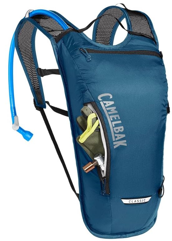 CamelBak Classic Light Bike Pack Hydration Reservoir Gibraltar Navy Black 2.0