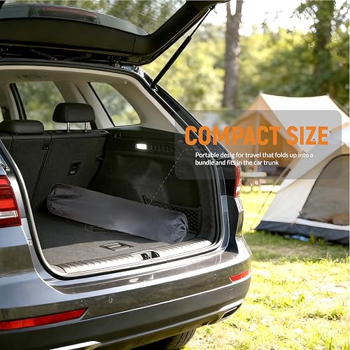 Lightweight Aluminum Camping Table - Foldable Portable Outdoor Dining Surface