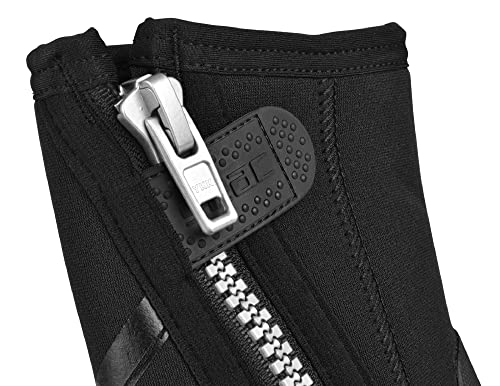 Large Neoprene Wetsuit Boots for Diving 6mm Side Zipper Waterproof