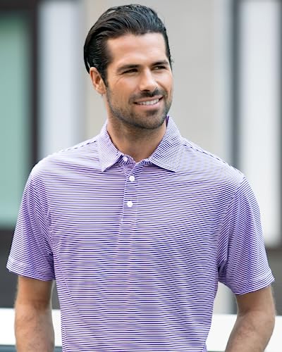 LSU Tigers Men's Lightweight Moisture-Wicking Polo - Large