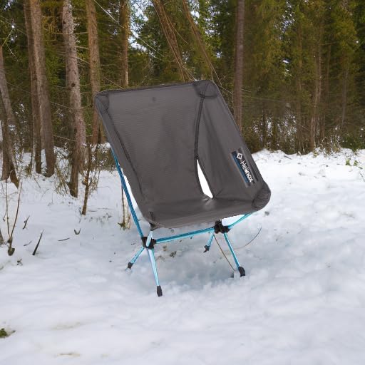 Helinox Chair Zero Ultralight Camping Chair - Black, Compact & Lightweight