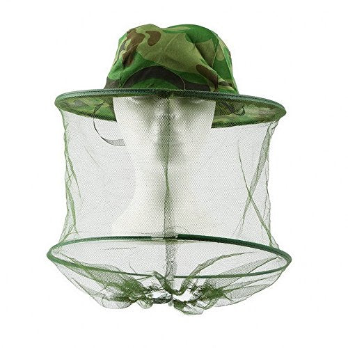 6 Pack Mosquito Head Net Bee Hat with Face Cover - Sun Protection for Outdoor Activities