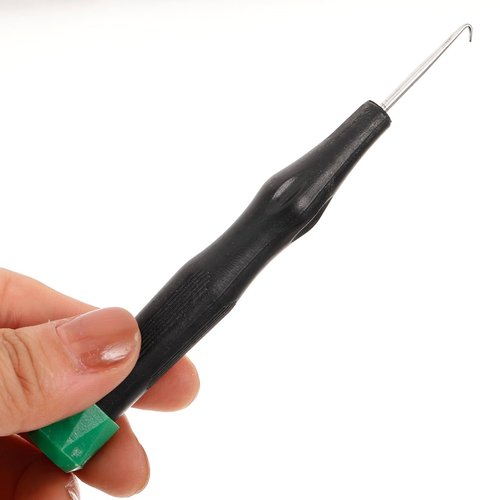 POPETPOP Badminton Stringing Machine Tool with Durable Hook 5.03In Indoor Racket Stringing Equipment for Professional Badminton Racket Supply and Precise Stringing Grip