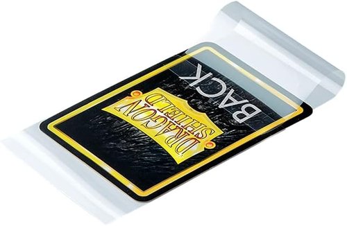 Dragon Shield Japanese Card Sleeves - Perfect Fit Sealable Clear 100CT | Smooth & Tough for MTG, Pokémon & Yu-Gi-Oh