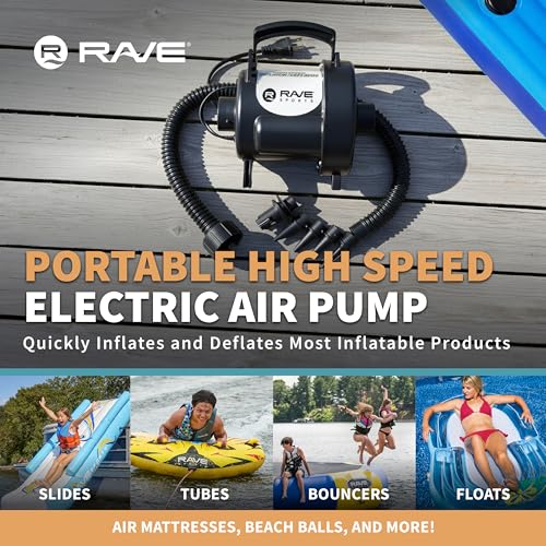 High Speed Electric Inflator Deflator Pump for Inflatables & Water Toys