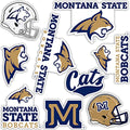 Montana State Bobcats Vinyl Sticker Decal - Official College Fan Gift