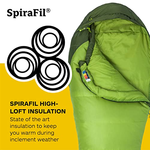Marmot Trestles 30° Sleeping Bag - Green Lichen/Greenland, Left Zip
