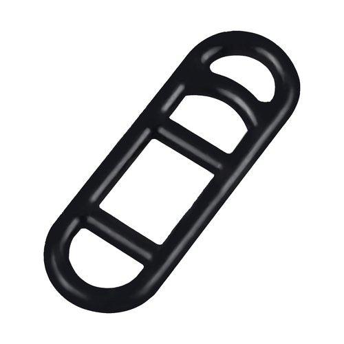 NP NIGHT PROVISION Universal Bike Light Mount Adjustable Slotted Rubber Bike Mounting Straps (2 Pack)